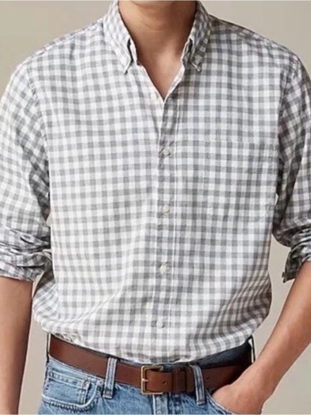 NWT J.Crew men’s secret wash shirt
